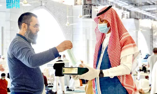 നി​​ന്റെ സു​ര​ക്ഷ, നി​​​ന്റെ മാ​സ്​​ക്​ പ​ദ്ധ​തി​ക്ക്​ തു​ട​ക്കം