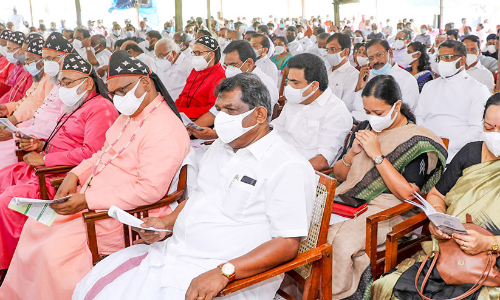 മാരാമൺ കൺവെൻഷൻ വചന​​പ്രഘോഷണ വേദി ഉണർന്നു