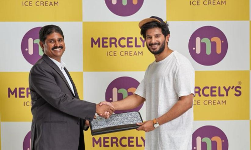 ദുൽഖർ സൽമാൻ മെർസിലിസ് ഐസ്ക്രീം ബ്രാൻഡ് അംബാസിഡർ