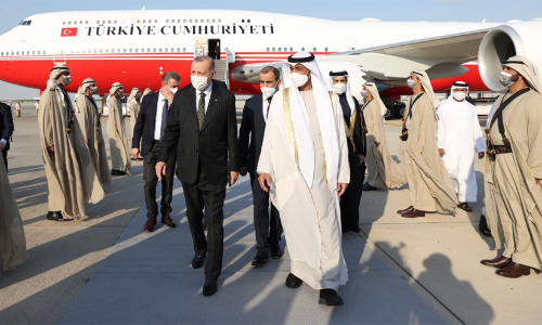 തുർക്കി പ്രസിഡന്‍റ്​ ഉർദുഗാൻ യു.എ.ഇയിൽ