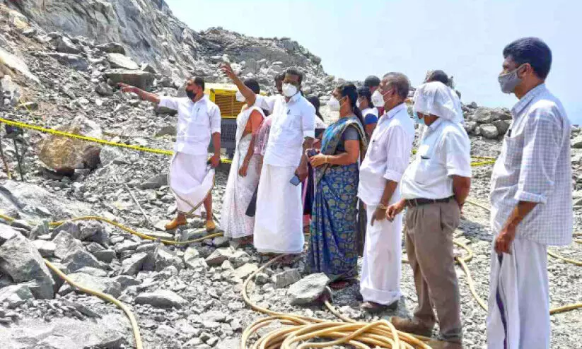 സുരക്ഷാ ക്രമീകരണങ്ങളില്ല: ക്വാറിയുടെ പ്രവർത്തനം നിർത്താൻ നോട്ടീസ്