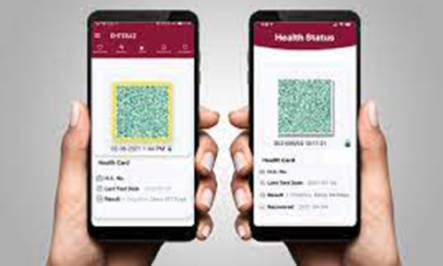 ഇഹ്​തിറാസിൽ രോഗമുക്തർക്ക്​ പ്രത്യേക അടയാളം