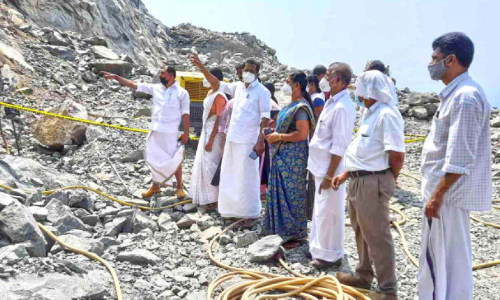 സുരക്ഷാ ക്രമീകരണങ്ങളില്ല: ക്വാറിയുടെ പ്രവർത്തനം നിർത്താൻ നോട്ടീസ്