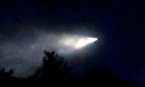 ആകാശത്ത് അപൂർവ കാഴ്ച; തീരവാസികളിൽ ആശയക്കുഴപ്പം