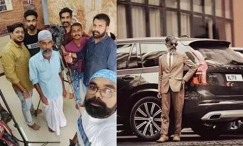 മമ്മിക്ക ഇപ്പോൾ നാട്ടുകാരുടെ മമ്മുക്ക; 60ാം വയസ്സിൽ മോഡലായി കൂലിപ്പണിക്കാരൻ