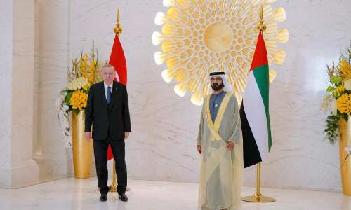 ഉർദുഗാന്‍റെ യു.എ.ഇ സന്ദർശനം; ഒപ്പുവെച്ചത്​ 13 കരാർ​