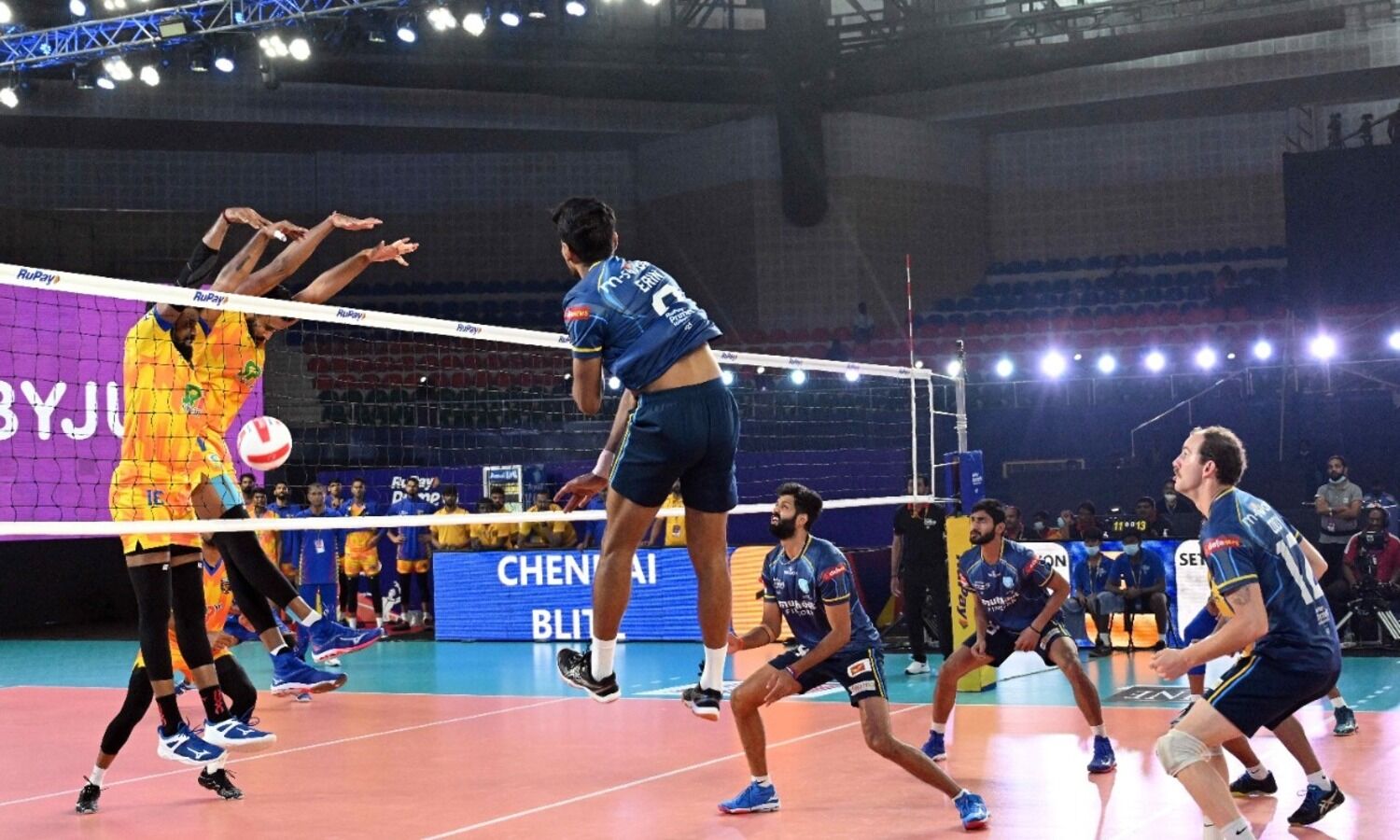 പ്രൈം വോളിബാള്‍ ലീഗ്: കൊച്ചി ബ്ലൂ സ്‌പൈക്കേഴ്‌സിന് തകര്‍പ്പന്‍ ജയം