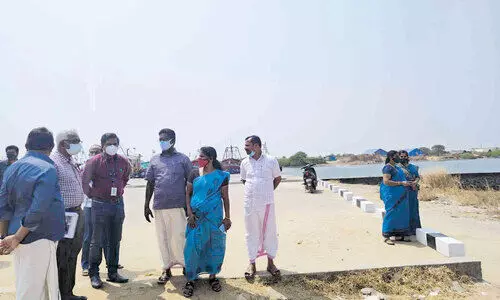 Seawater in Ponnani Seawater in Ponnani