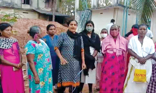 കുടിവെള്ളമില്ല; പ്രദേശവാസികൾ ജലസംഭരണ കേന്ദ്രം ഉപരോധിച്ചു