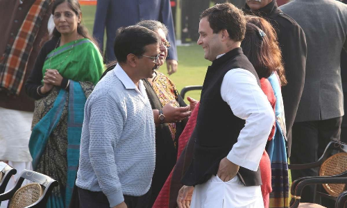 രാഹുൽ ഗാന്ധി എന്നെ തീവ്രവാദി എന്ന്​ വിളിച്ചു -അരവിന്ദ്​ കെജ്​രിവാൾ