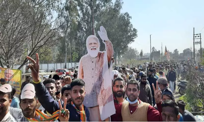 AAPs intrusion into BJP strongholds