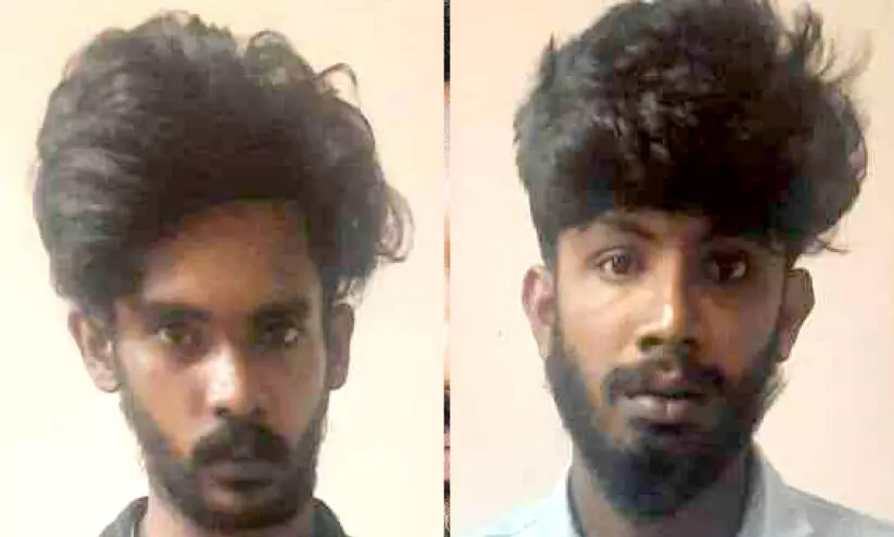 കഞ്ചാവുമായി രണ്ടുപേർ അറസ്റ്റിൽ