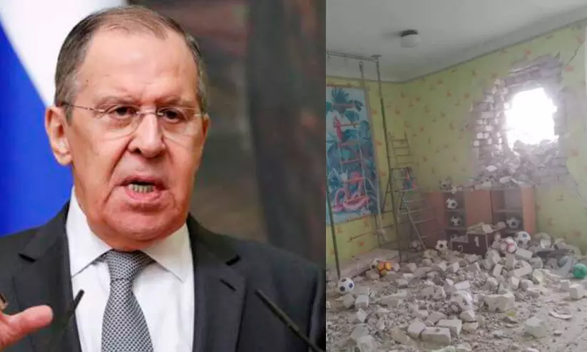 യുദ്ധ ഭീതിയൊഴിയുന്നില്ല; നാറ്റോ സഖ്യമല്ലാതെ മറ്റ് മാർഗമില്ലെന്ന് യുക്രെയ്ൻ, നഴ്സറി സ്കൂളിന് നേരെ ഷെല്ലാക്രമണം യുദ്ധ ഭീതിയൊഴിയുന്നില്ല; നാറ്റോ സഖ്യമല്ലാതെ മറ്റ് മാർഗമില്ലെന്ന് യുക്രെയ്ൻ, നഴ്സറി സ്കൂളിന് നേരെ ഷെല്ലാക്രമണം