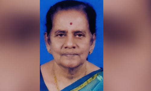 സി.വി. ശ്രീരാമന്റെ ഭാര്യ നിര്യാതയായി