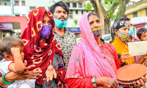 Rajasthani Family take to the streets to demand release of their children