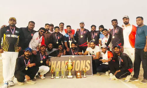 ക്രി​ക്ക​റ്റ്‌ ടൂ​ർ​ണ​മെ​ന്‍റ്​: റ​വ​ണ​ക്ക്‌ സു​ഹാ​ർ ജേ​താ​ക്ക​ൾ