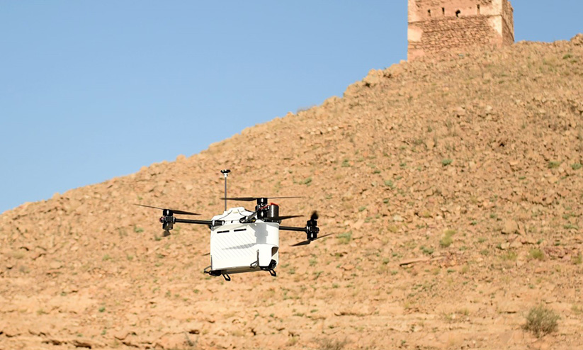 പാഴ്സൽ സേവനത്തിന് ഇനി ഡ്രോണുകളും പാഴ്സൽ സേവനത്തിന് ഇനി ഡ്രോണുകളും