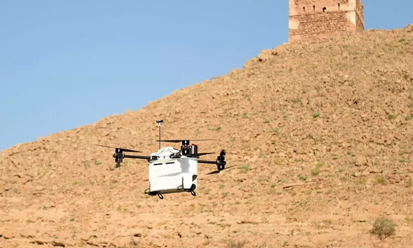 പാഴ്സൽ സേവനത്തിന് ഇനി ഡ്രോണുകളും പാഴ്സൽ സേവനത്തിന് ഇനി ഡ്രോണുകളും