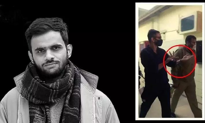 Umar Khalid Produced in Court in Handcuffs, Despite Court Ordering Police Not To