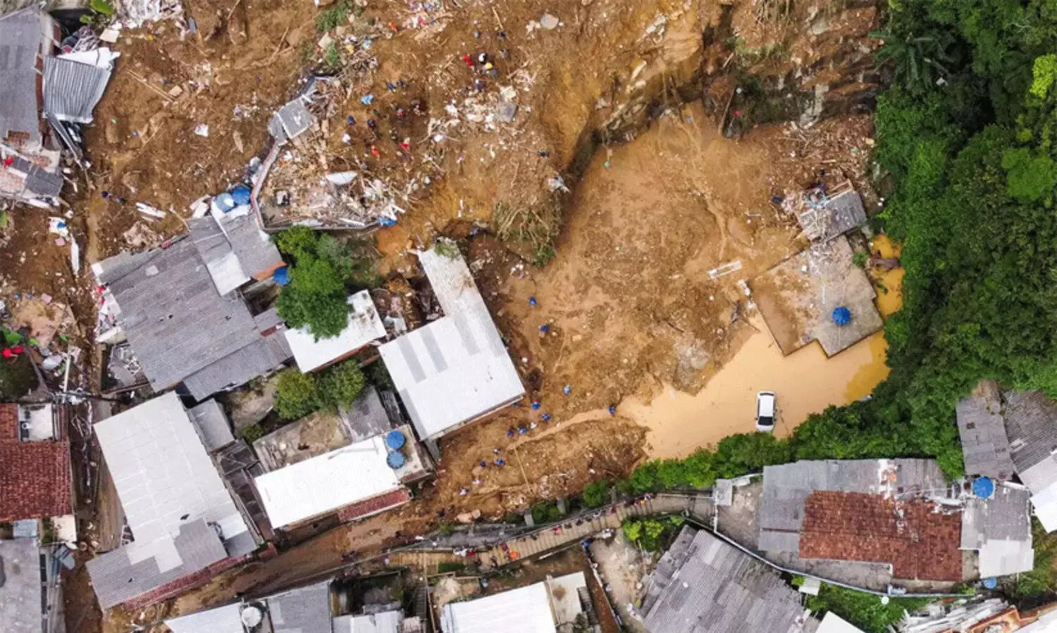 ബ്രസീലിൽ കനത്ത പ്രളയം, മണ്ണിടിച്ചിൽ; മരണം 117 ആയി