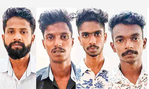 യുവാക്കളെ വെട്ടിപ്പരിക്കേൽപിച്ച സംഭവം: നാലംഗ സംഘം പിടിയിൽ