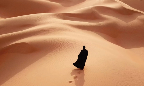 മരുഭൂമിയിലേയ്ക്കു പോകുന്നവൾ