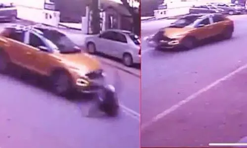 South Delhi Car accdient