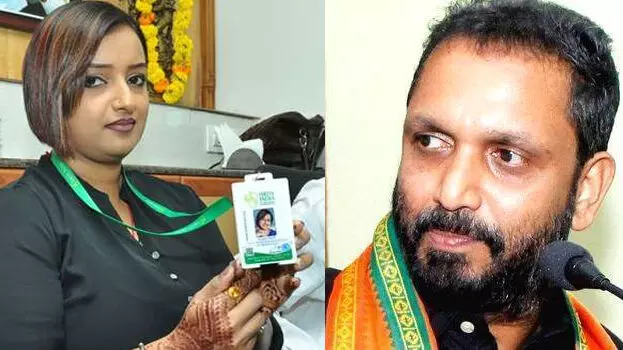 സ്വപ്ന സുരേഷിന് ജോലി നൽകിയ കമ്പനിക്ക് സി.പി.എം ബന്ധമെന്ന് കെ. സുരേന്ദ്രൻ; തലപ്പത്ത് പഴയ എസ്.എഫ്.ഐ നേതാവ്