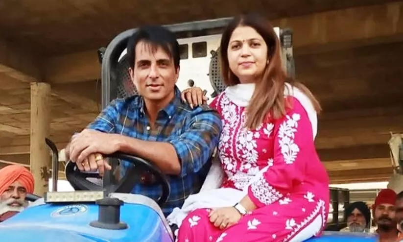 Sonu Sood, malvika sood