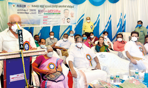 Kerala to be self-sufficient in energy generation Krishnankutty