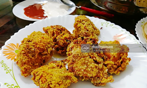 broasted chicken, chicken dish