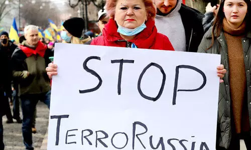 യുദ്ധഭീതിയിൽ യുക്രെയ്ൻ; ​ര​ണ്ടാം ലോ​ക​യു​ദ്ധ​ത്തി​നു​ശേ​ഷ​മു​ള്ള വ​ലി​യ യു​ദ്ധം വ​രു​ന്നു​വെ​ന്ന് ​ബ്രി​ട്ടീ​ഷ് പ്ര​ധാ​ന​മ​ന്ത്രി