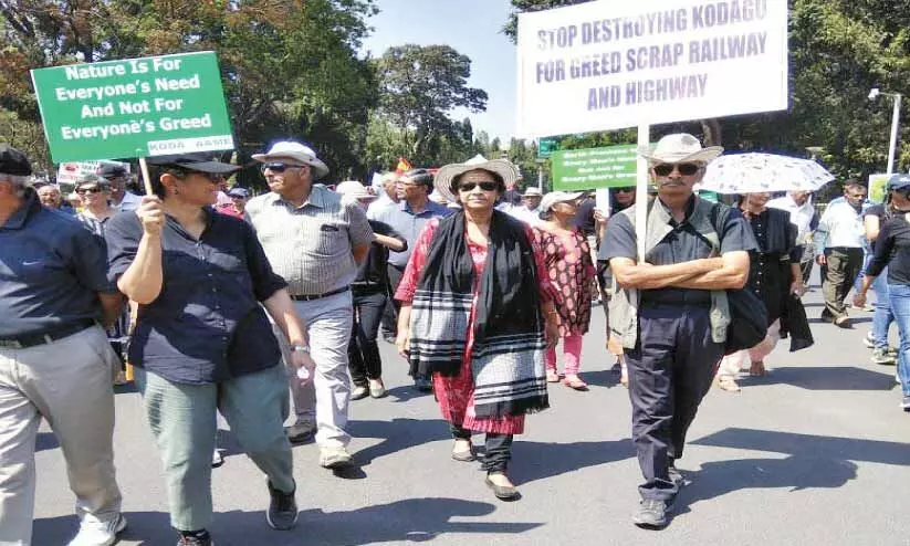 മൈസൂരു-കുടക്​ റെയിൽപാതക്ക്​ വീണ്ടും ജീവൻവെക്കുന്നു