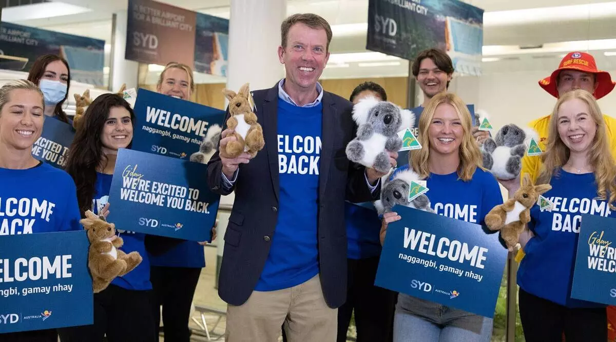 വിനോദസഞ്ചാരികൾക്കായി അതിർത്തി തുറന്ന് ആസ്ട്രേലിയ വിനോദസഞ്ചാരികൾക്കായി അതിർത്തി തുറന്ന് ആസ്ട്രേലിയ