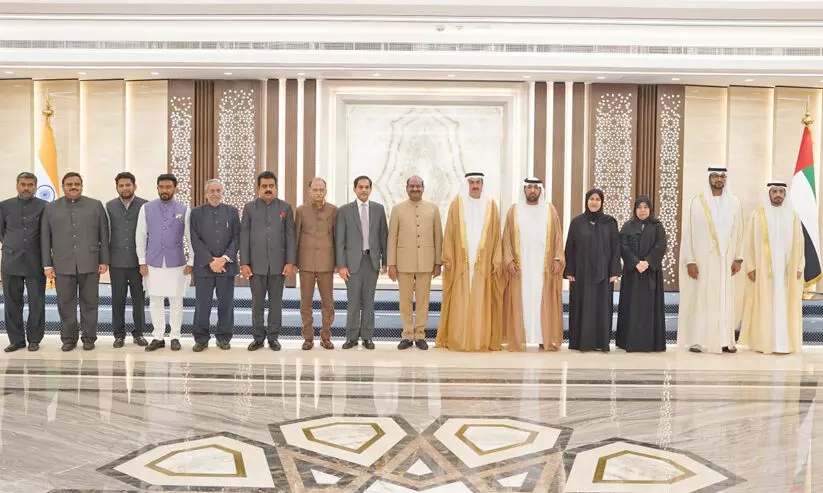 ലോക്സഭ സ്പീക്കർ ഓം ബിർല യു.എ.ഇയിൽ ലോക്സഭ സ്പീക്കർ ഓം ബിർല യു.എ.ഇയിൽ