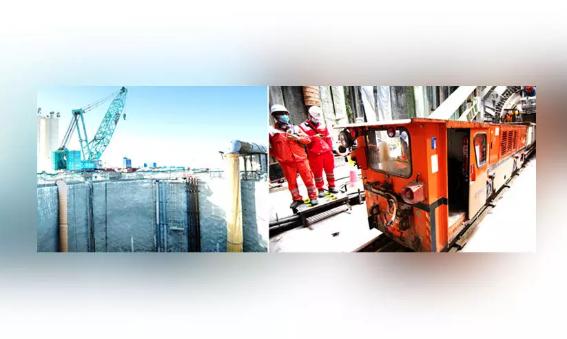 വെള്ളമൊഴുകാൻ കൂറ്റൻ തുരങ്കപാത