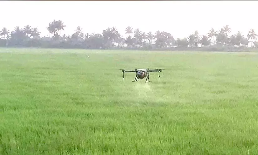 kuttanad drone agriculture