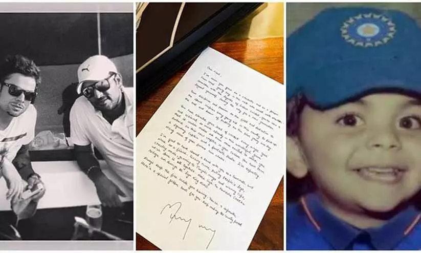 വിരാട് കോഹ്ലിക്ക് ഹൃദയസ്പർശിയായ കത്തുമായി യുവരാജ് സിങ് വിരാട് കോഹ്ലിക്ക് ഹൃദയസ്പർശിയായ കത്തുമായി യുവരാജ് സിങ്