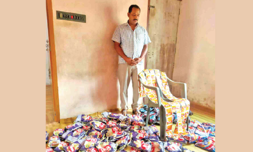 വീ​ട് വാ​ട​ക​ക്കെ​ടു​ത്ത് പാ​ന്‍മ​സാ​ല വി​ല്‍പ​ന; വ്യാ​പാ​രി അ​റ​സ്റ്റി​ല്‍