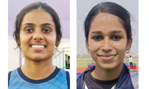 അ​ന്ത​ർ സ​ർ​വ​ക​ലാ​ശാ​ല അ​ത്‍ല​റ്റി​ക് മീ​റ്റ്: സാ​ന്ദ്ര ബാ​ബു​വി​ന് സ്വ​ർ​ണം, സാ​ലി​ഹ​ക്ക് വെ​ങ്ക​ലം