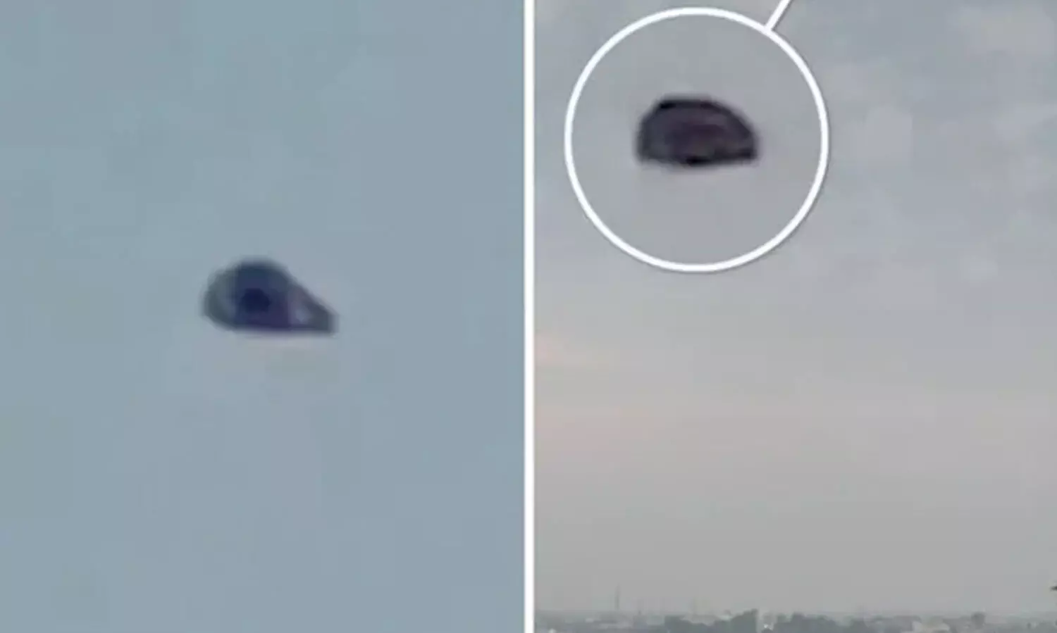 പറക്കുംതളികയോ? പാക് നഗരത്തിന് മുകളിൽ ആകാശത്ത് വട്ടമിട്ട് അജ്ഞാത വസ്തു