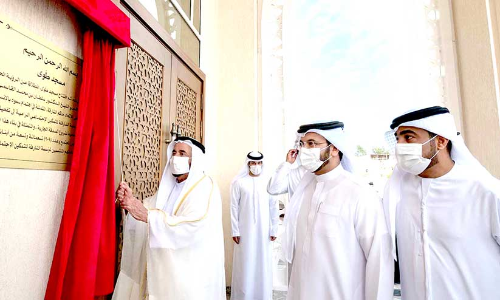 തുവാ മസ്ജിദ് ശൈഖ് സുൽത്താൻ ഉദ്ഘാടനം ചെയ്തു