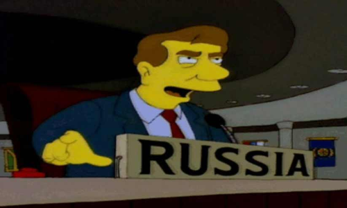 യുക്രെയ്ൻ പ്രതിസന്ധി ദി സിംപ്സൺസ് 1998ൽ പ്രവചിച്ചതെന്ന് ട്വിറ്റർ; വൈറലായി വിഡിയോ