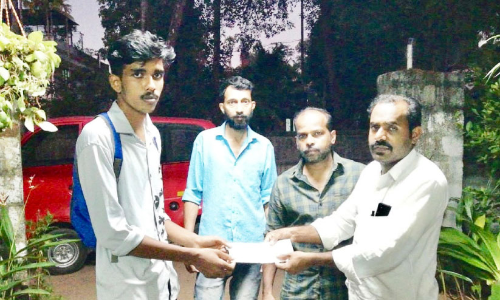 വെ​സ്​​കോ​സ ചി​കി​ത്സ സ​ഹാ​യം കൈ​മാ​റി