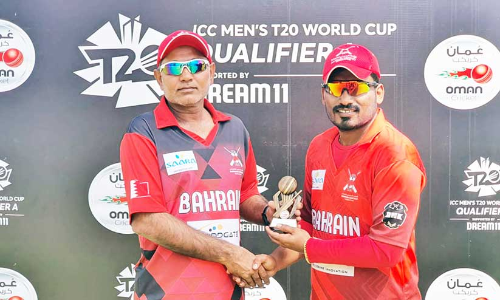 ട്വ​ന്‍റി20 ലോ​ക​ക​പ്പ്​ ​യോ​ഗ്യ​ത മ​ത്സ​രം: ബ​ഹ്​​റൈ​ൻ ടീ​മി​ൽ തി​ള​ങ്ങി മ​ല​യാ​ളി താ​രം