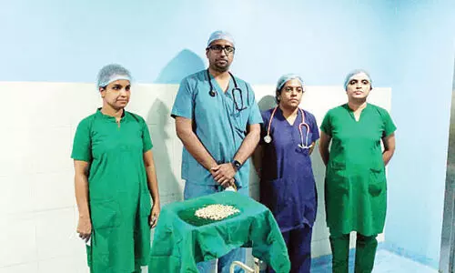 79കാരന്‍റെ മൂത്രാശയത്തില്‍നിന്ന് പുറത്തെടുത്തത് ആയിരത്തിലേറെ കല്ലുകള്‍