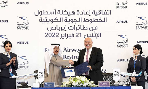 കുവൈത്ത്​ എയർവേസ്​ മൂന്നു​ വിമാനങ്ങൾക്ക്​ ഓർഡർ നൽകി