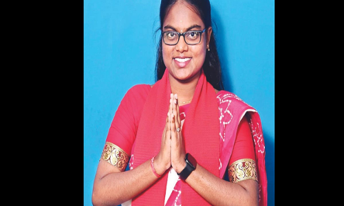 ചെന്നൈയിലെ ഏറ്റവും പ്രായം കുറഞ്ഞ കൗൺസിലറായി 21കാരി പ്രിയദർശിനി