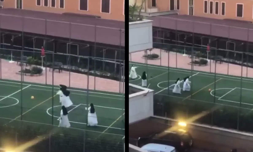 കന്യാസ്ത്രീകൾക്കെന്താ ഫുട്ബോൾ കളിച്ചാൽ