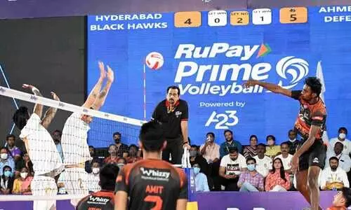 റുപേ പ്രൈം വോളിബോള്‍ ലീഗ്: അഹമ്മദാബാദ് ഡിഫന്‍ഡേഴ്‌സ് ഫൈനലില്‍